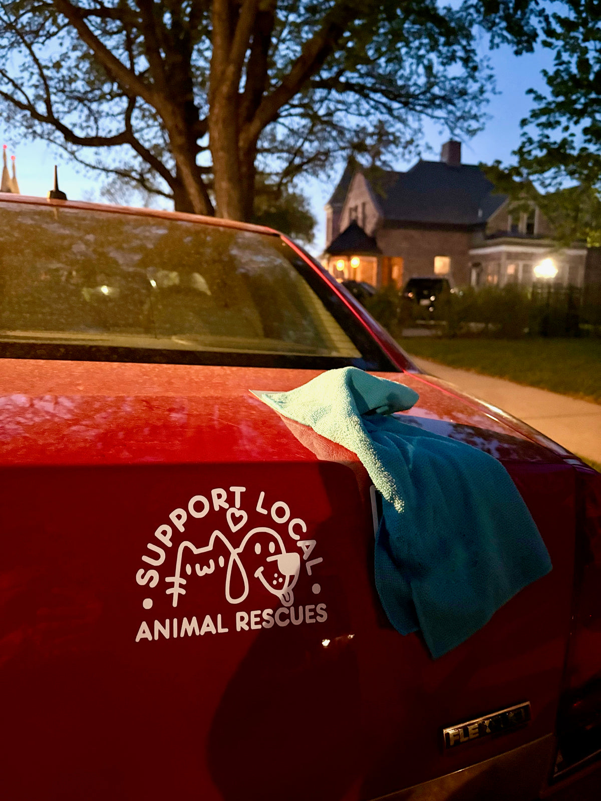 Support Local Rescues Vinyl Decal